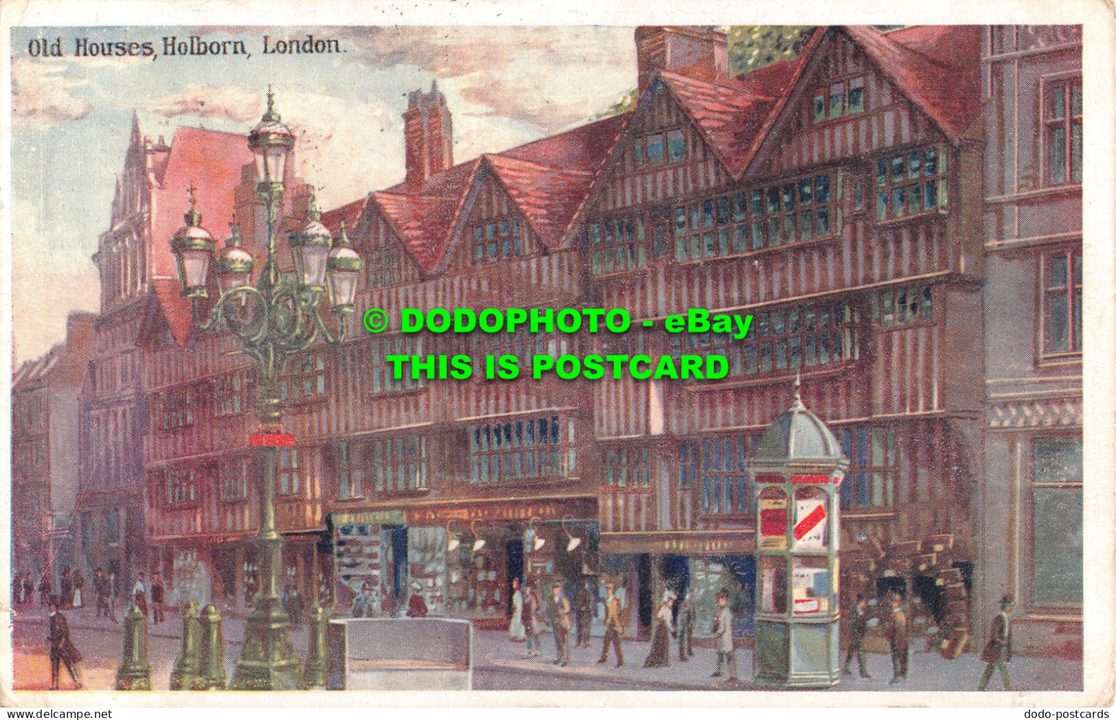 R514907 London. Holborn. Old Houses. Boots Cash Chemists. Pelham Series. 1907 - Autres & Non Classés