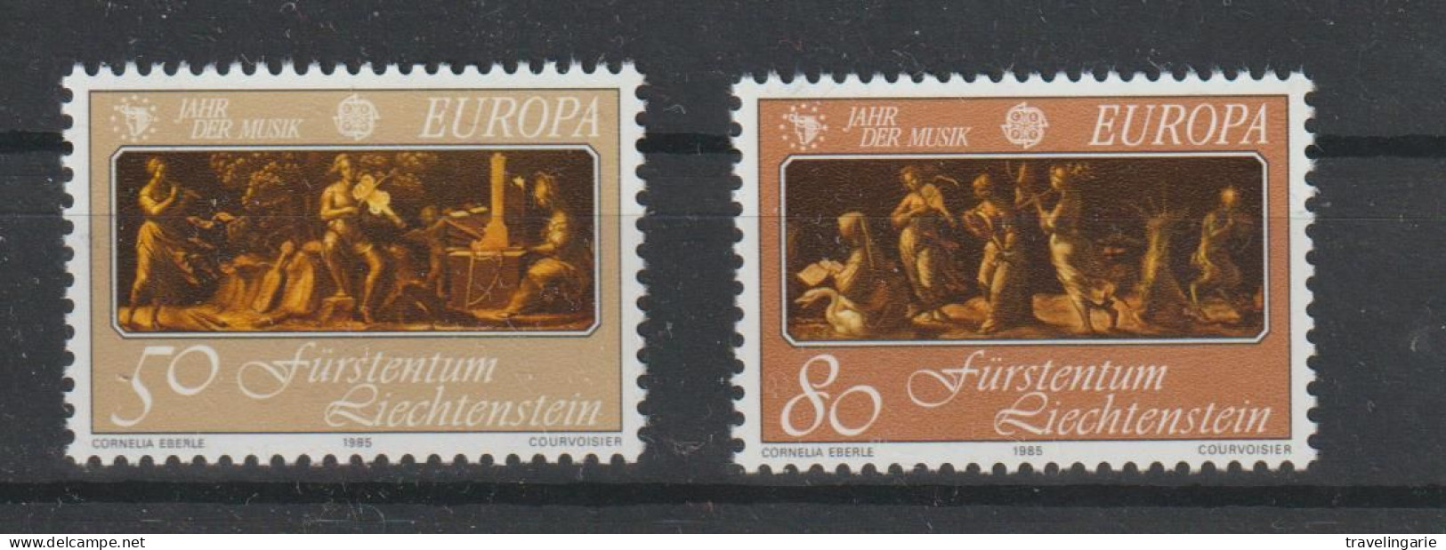 Liechtenstein 1985 Europa Cept Music MNH ** - 1984