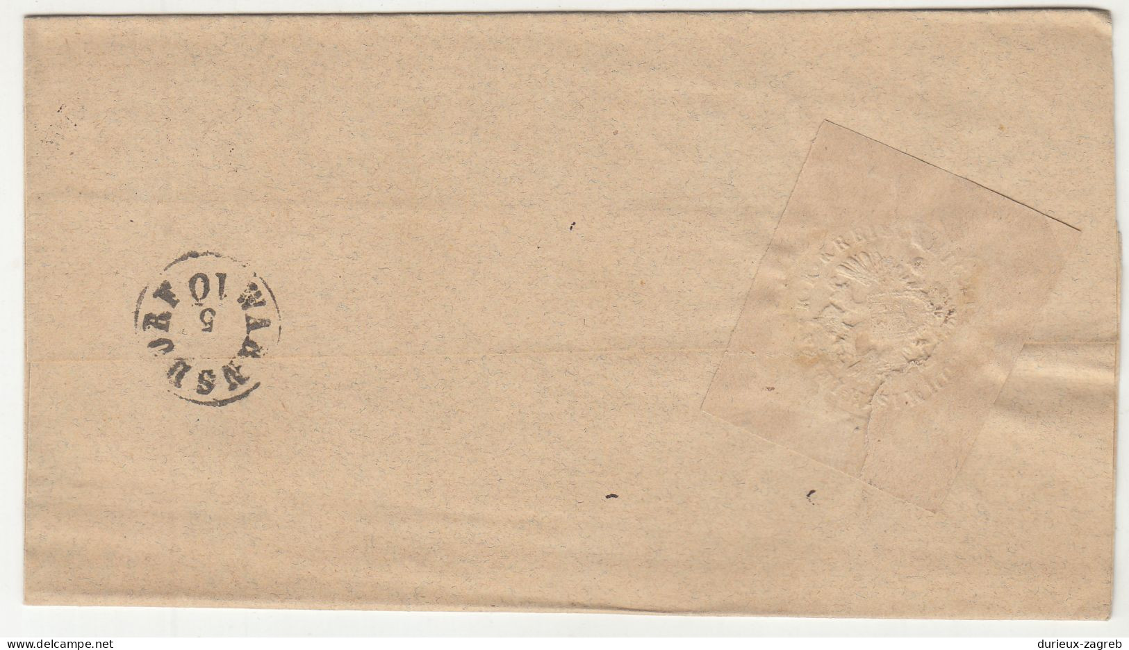Ex Offo Letter Cover Posted 1878 Böhmisch Leipa To Warnsdorf B240510 - ...-1918 Prephilately