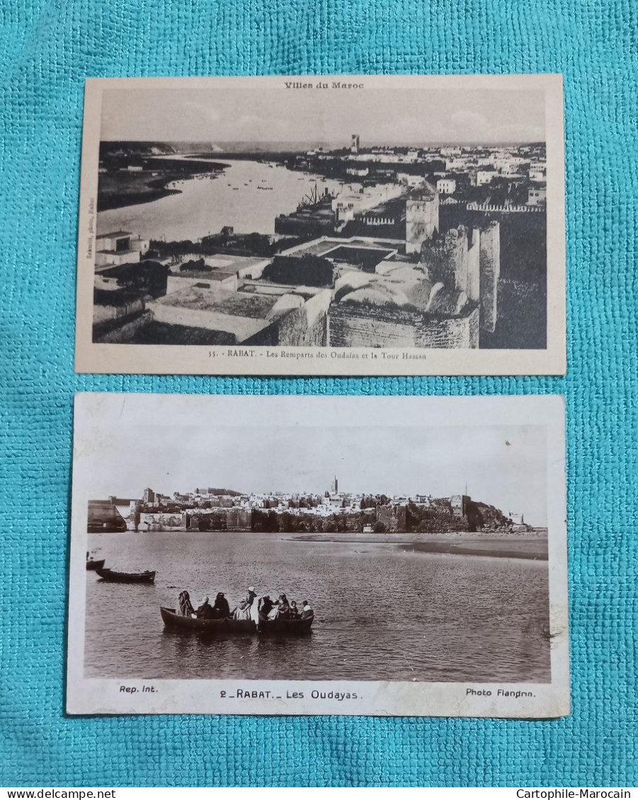 *Ldcp-01* - L15 / Lot De 2 CP - RABAT - Rabat