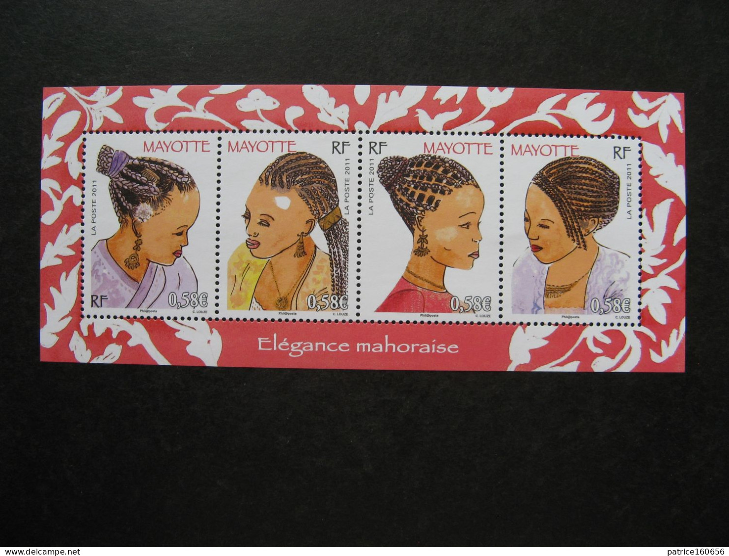 Mayotte: TB Feuille N° 241 à 244, Neuf XX . - Unused Stamps