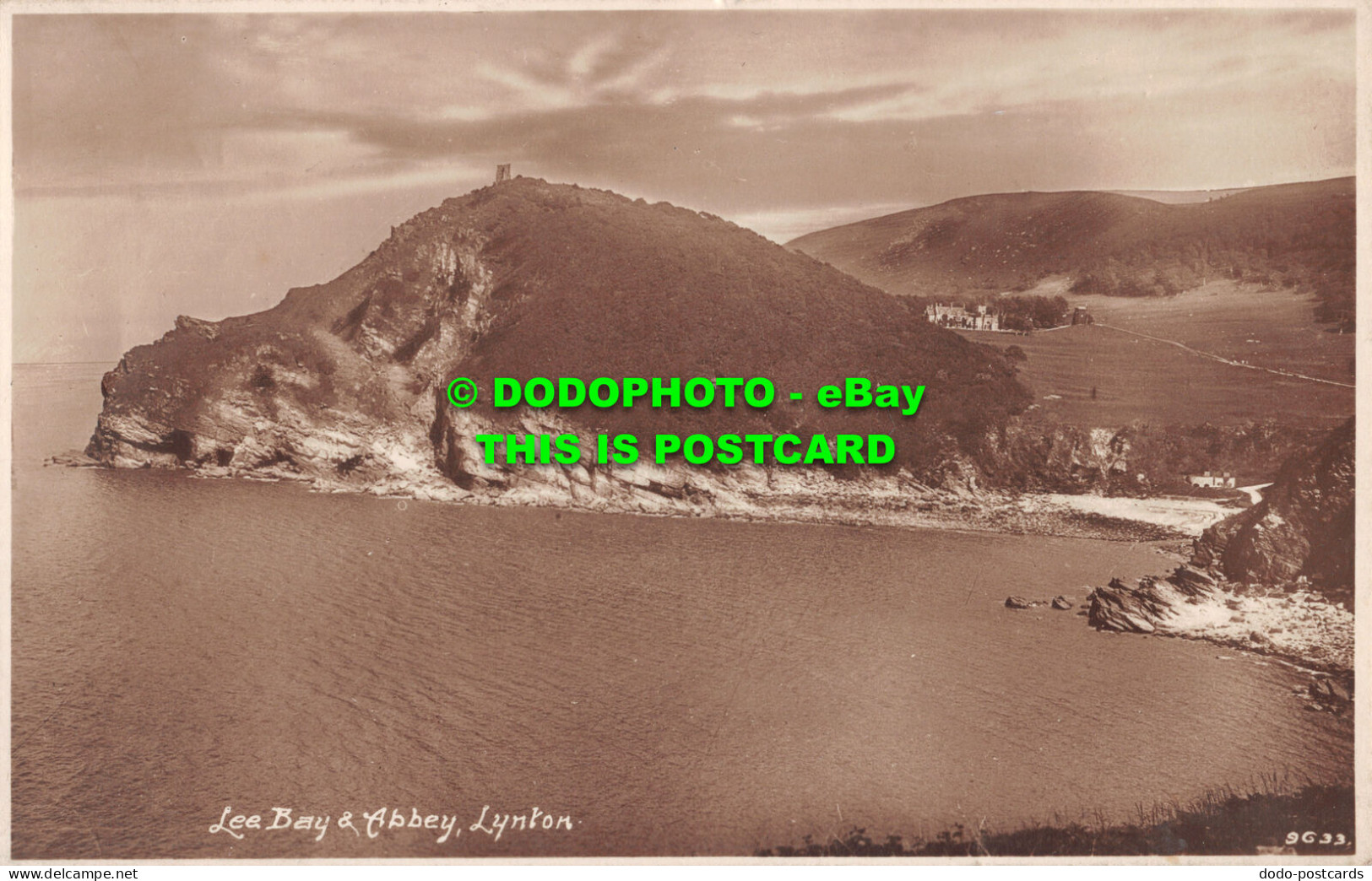 R515030 Lynton. Lee Bay And Abbey. Richards. RP. 1927 - Monde