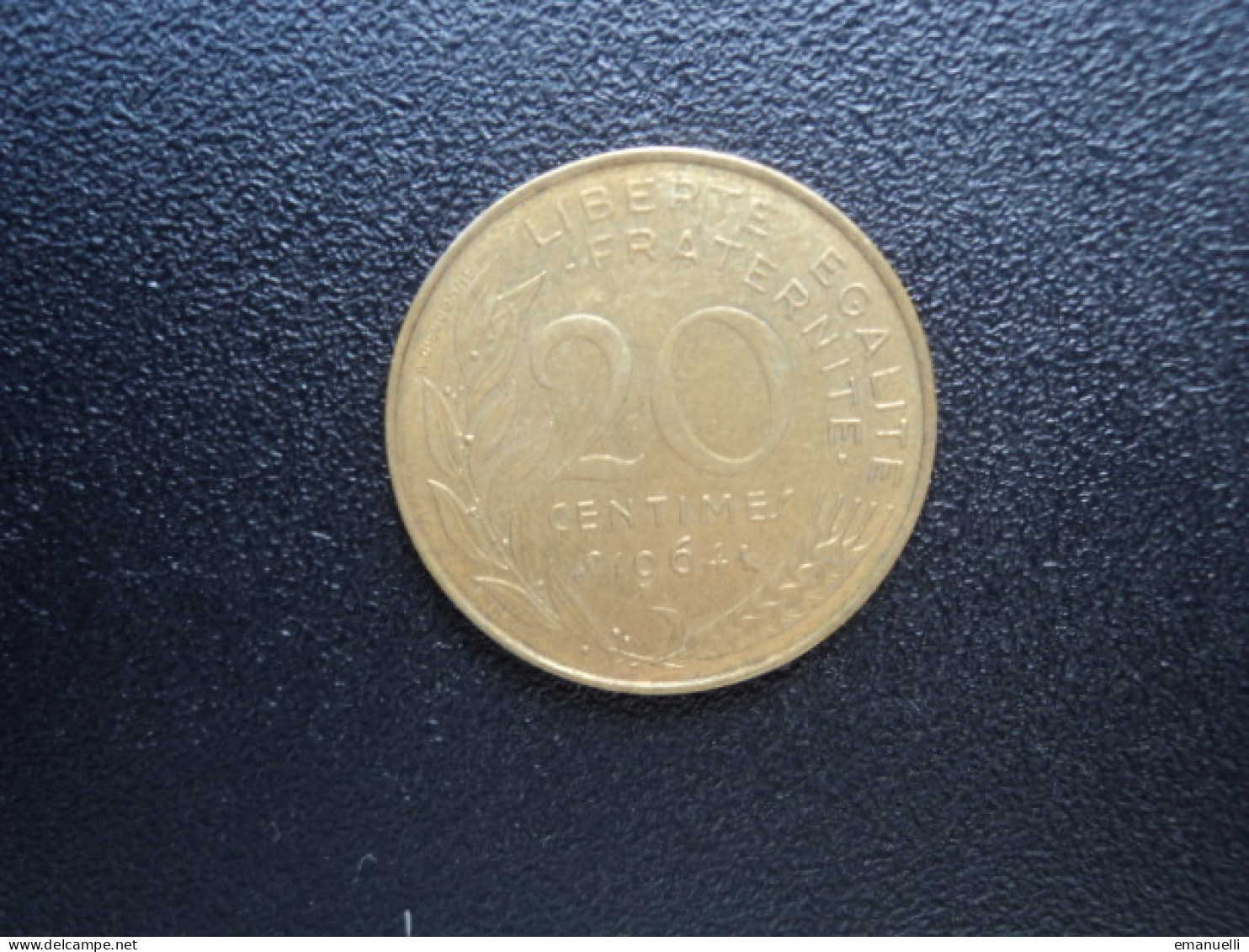 FRANCE : 20 CENTIMES  1964    F.156 / G.332 / KM 930     SUP - 20 Centimes