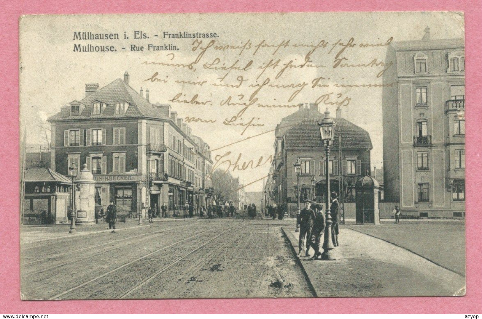 68 - MÜLHAUSEN - MULHOUSE - Franklinstrasse - Rue Franklin - Mulhouse