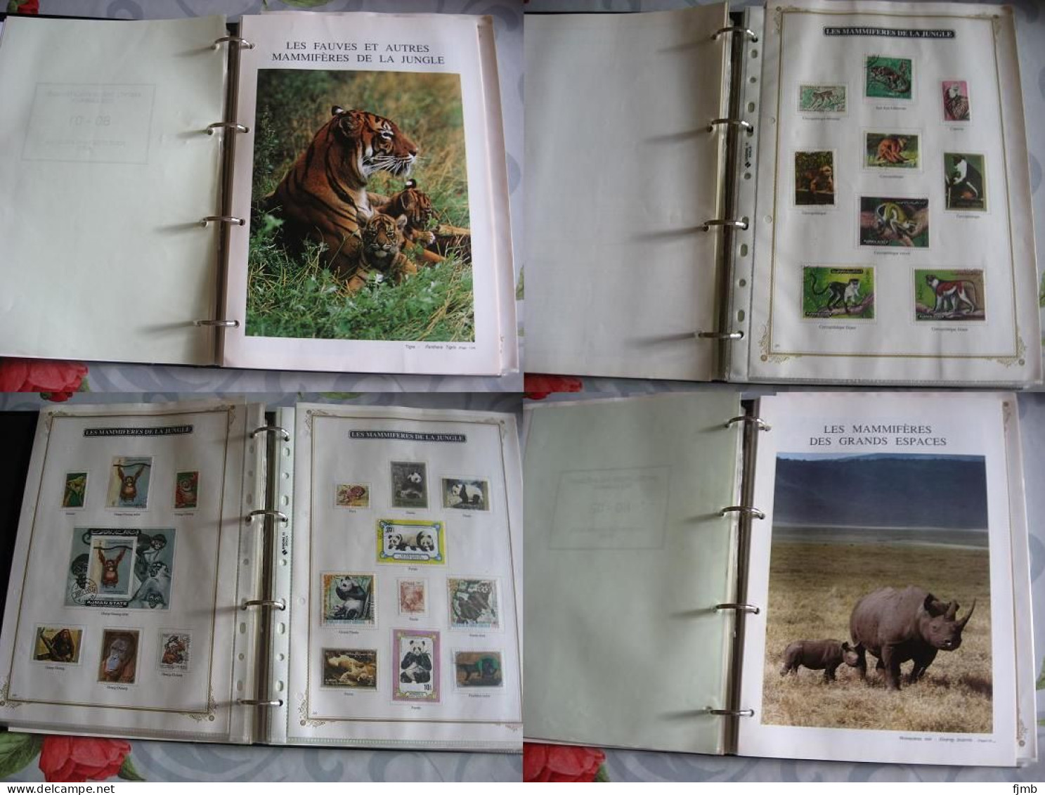 Société Des Philatélistes Encyclopédie Des Animaux Complets + Timbres + Fiches + Intercalaires - Autres & Non Classés