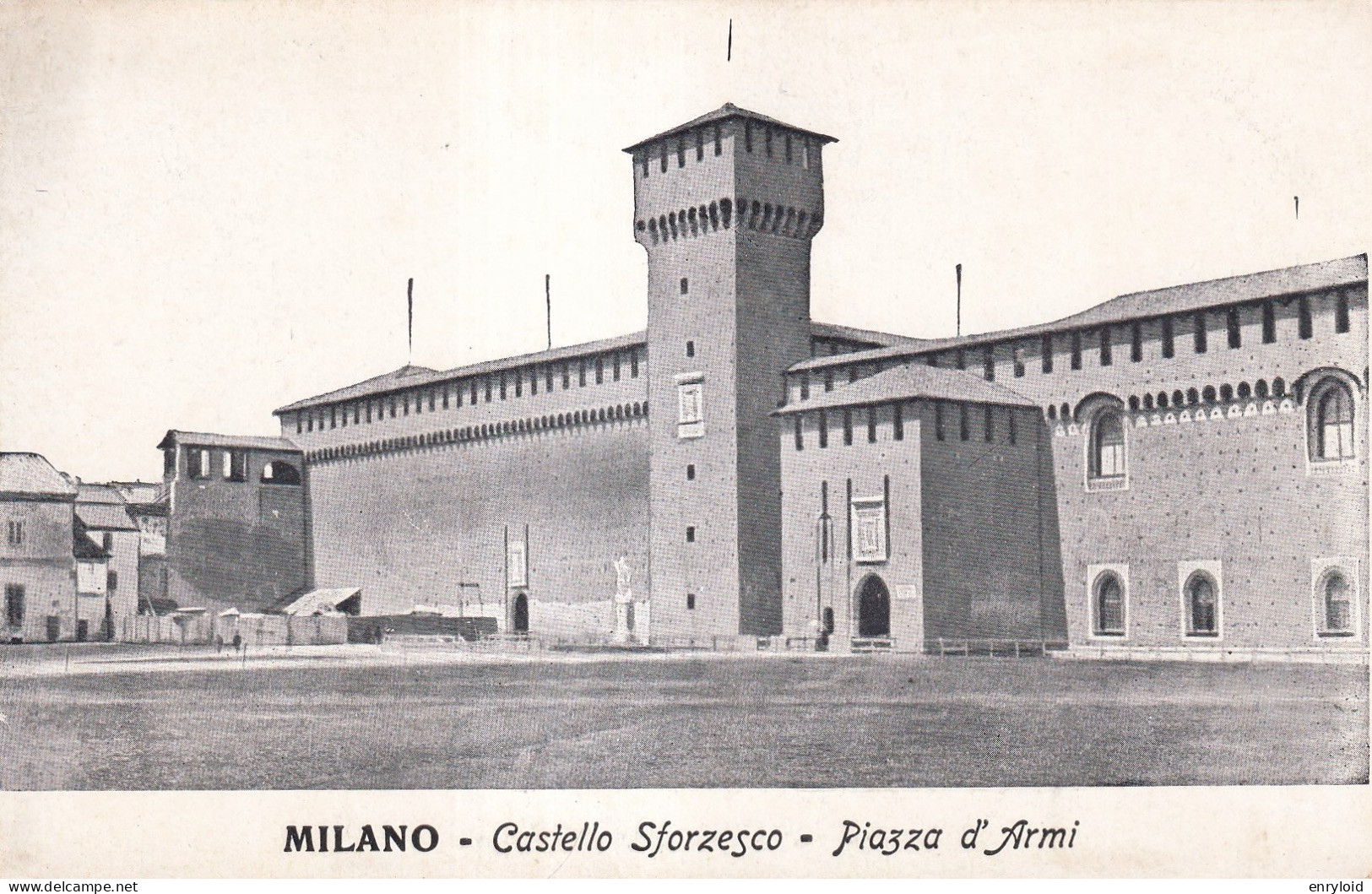 Milano Castello Sforzesco Piazza D'Armi - Milano (Milan)