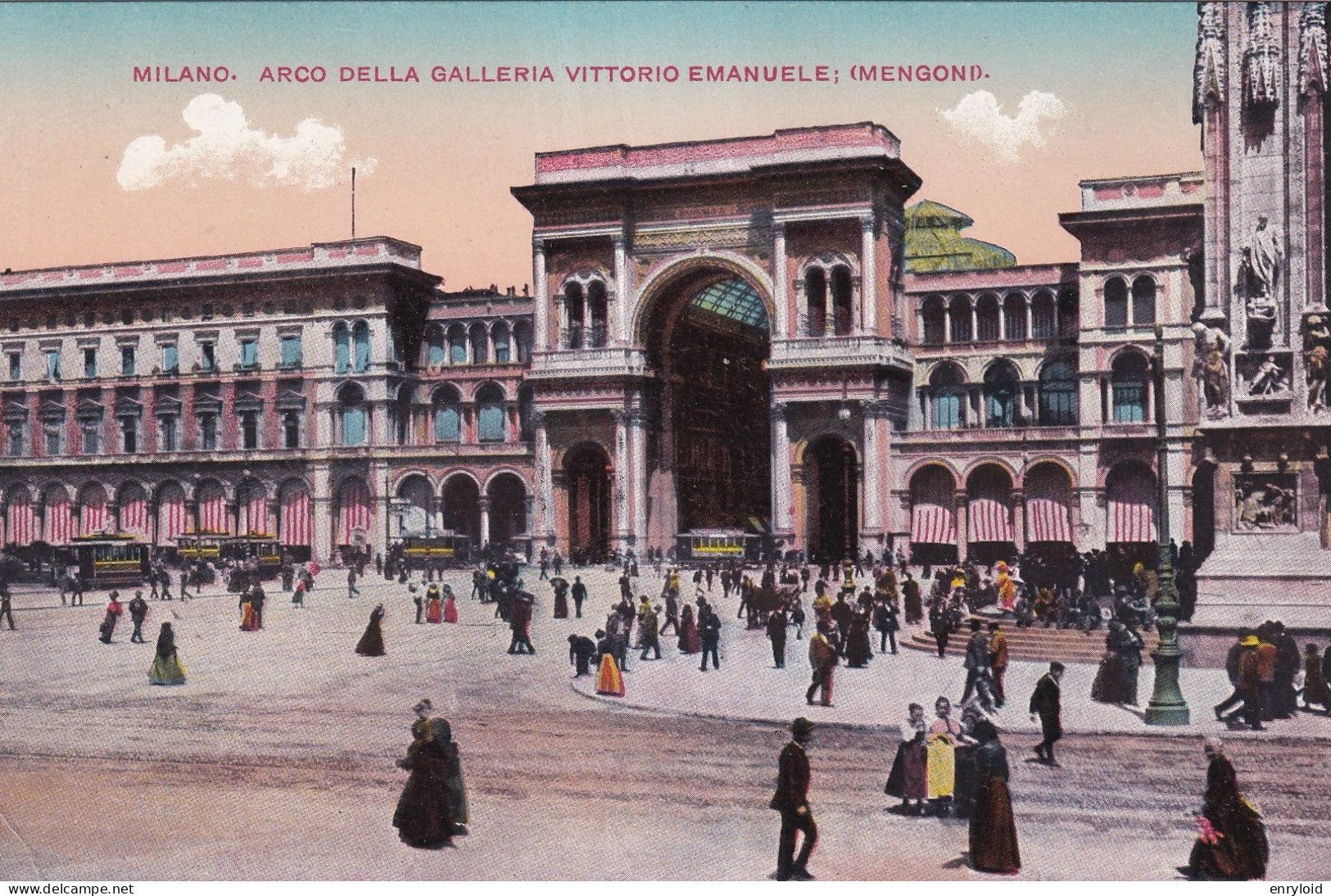 Milano Arco Della Galleria Vittorio Emanuele - Milano (Milan)