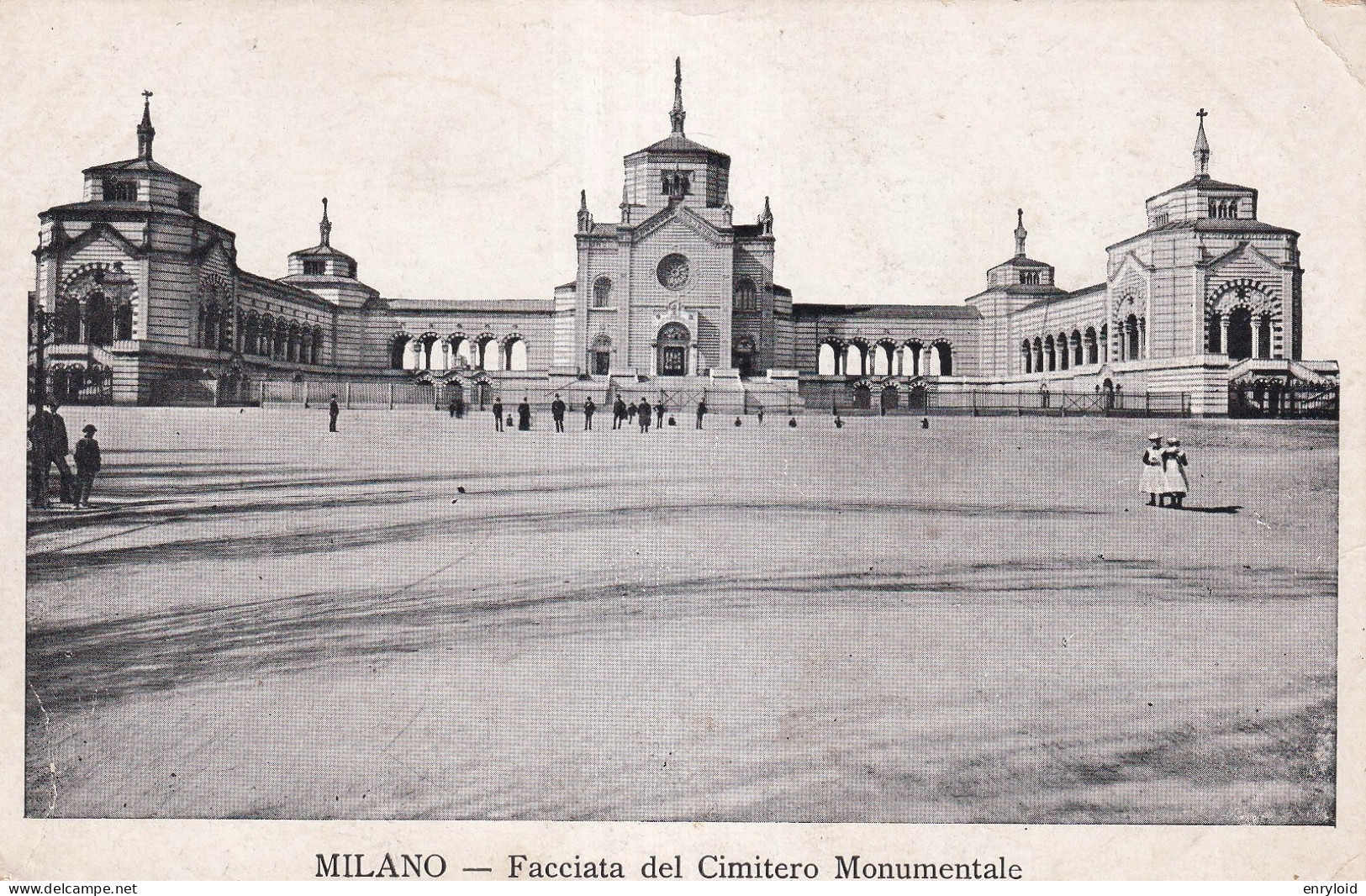 Milano Facciata Del Cimitero Monumentale - Milano (Mailand)