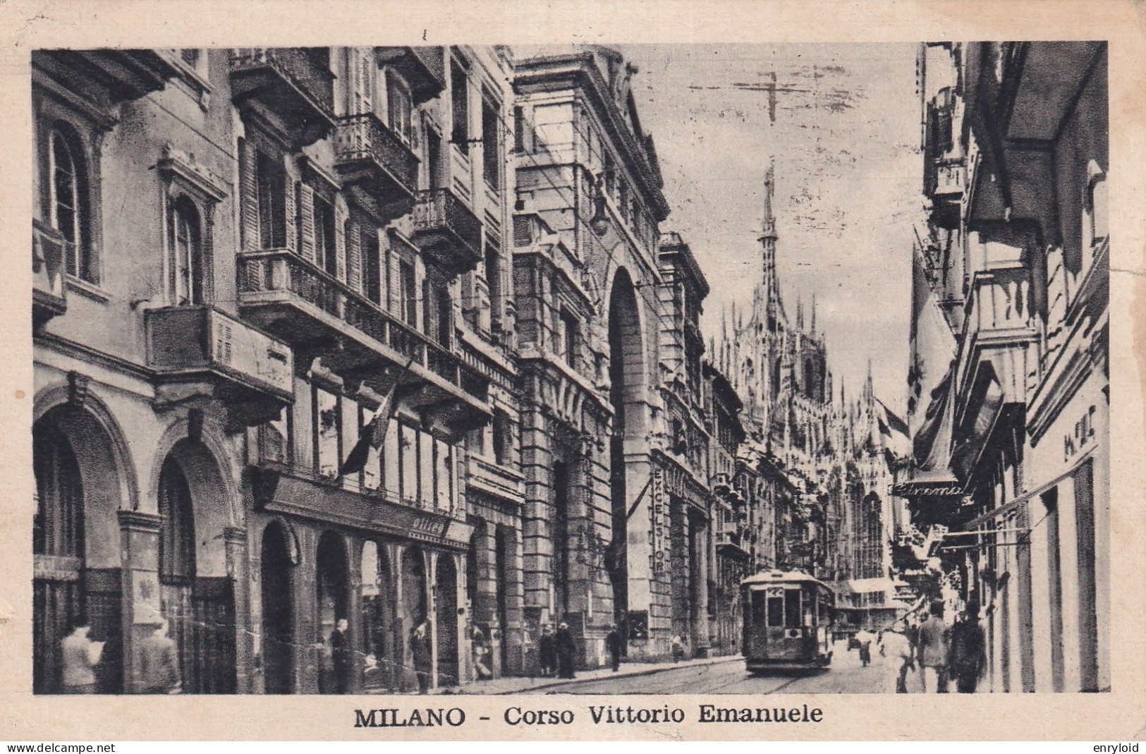 Milano Corso Vittorio Emanuele - Milano (Mailand)