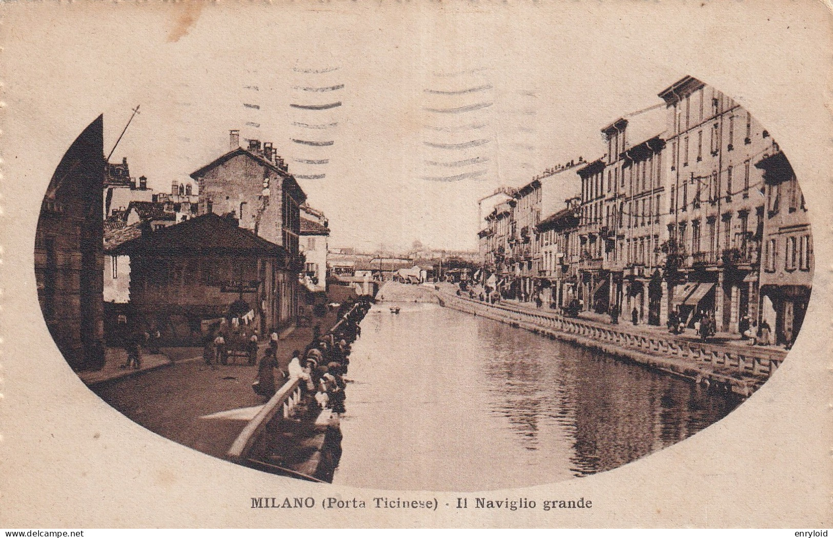 Milano Porta Ticinese Il Naviglio Grande - Milano (Mailand)