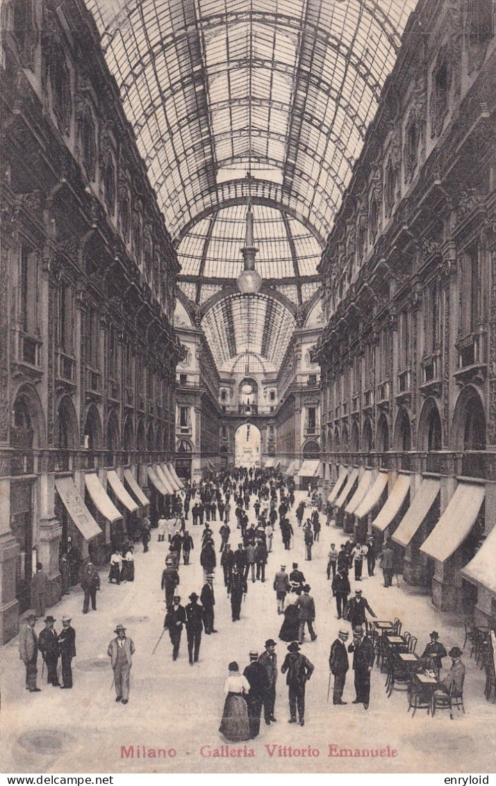 Milano Galleria Vittorio Emanuele - Milano (Milan)