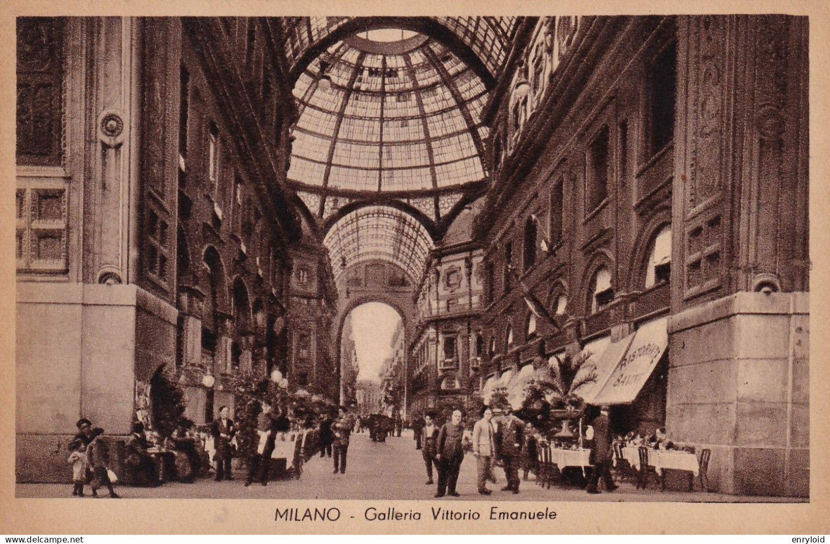 Milano Galleria Vittorio Emanuele - Milano (Milan)