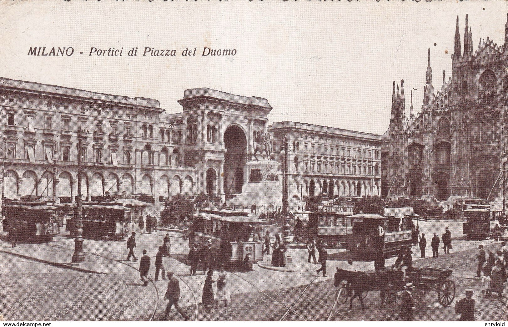Milano Portici Di Piazza Del Duomo - Milano (Milan)