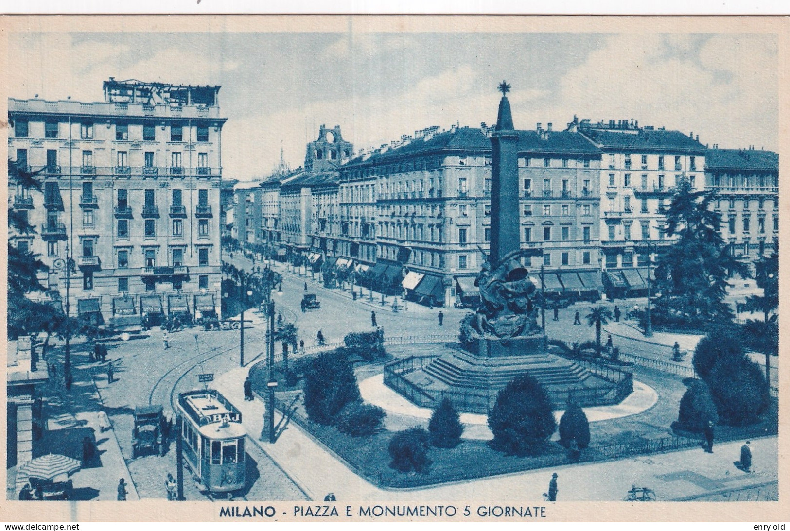 Milano Piazza Monumento Cinque Giornate - Milano (Mailand)