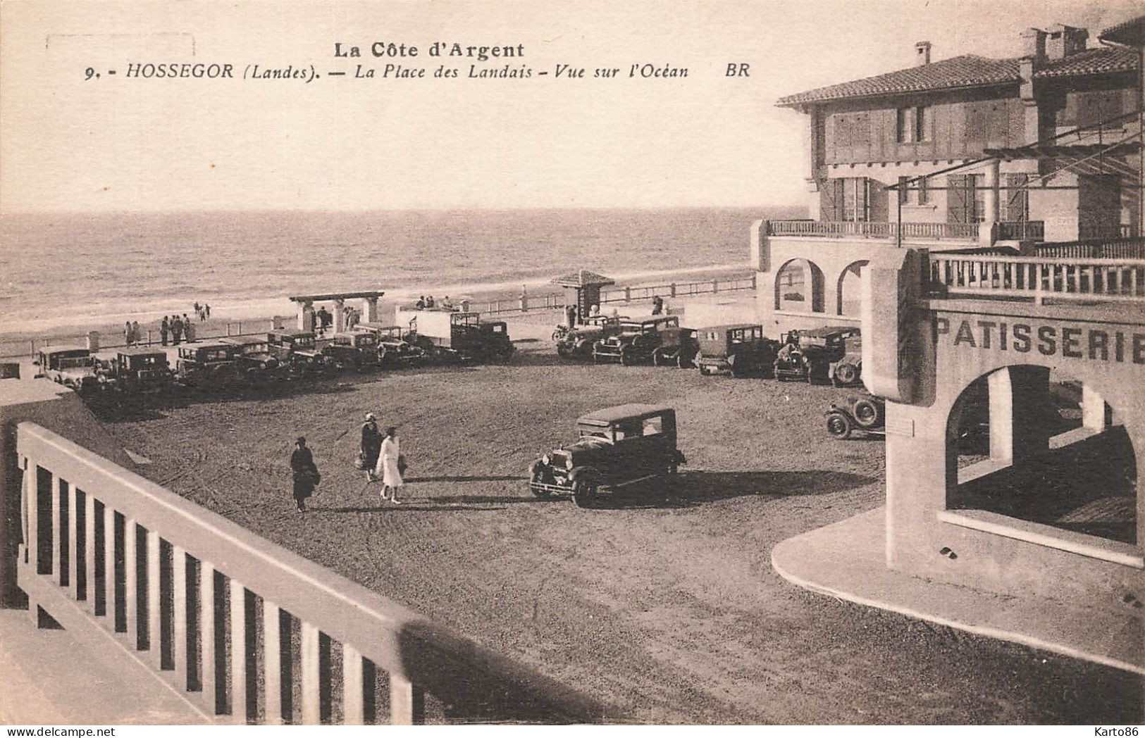 Hossegor * La Place Des Landais , Vue Sur L'océan * Pâtisserie - Hossegor