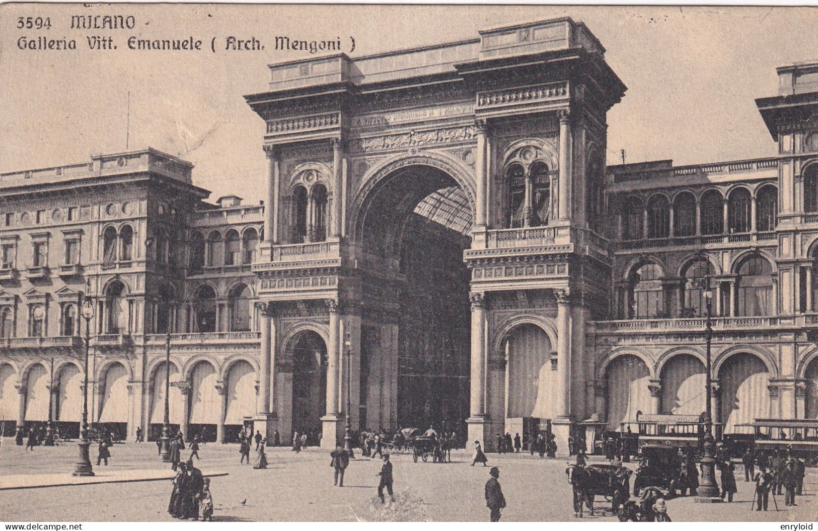 Milano Galleria Vittorio Emanuele - Milano (Milan)