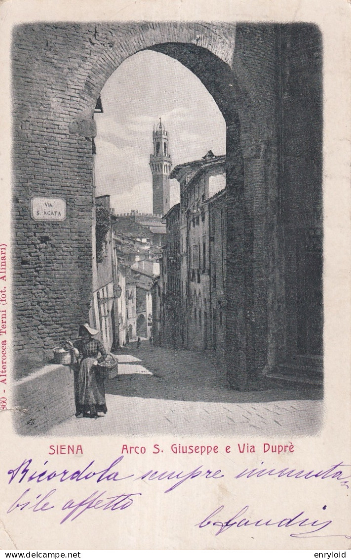 Siena Arco S. Giuseppe E Via Duprè - Siena