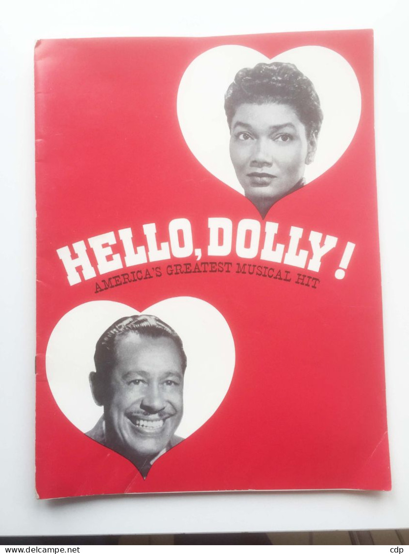 ST JAMES THEATRE  NEW YORK  Programme Hello,dolly  1968 - Programas
