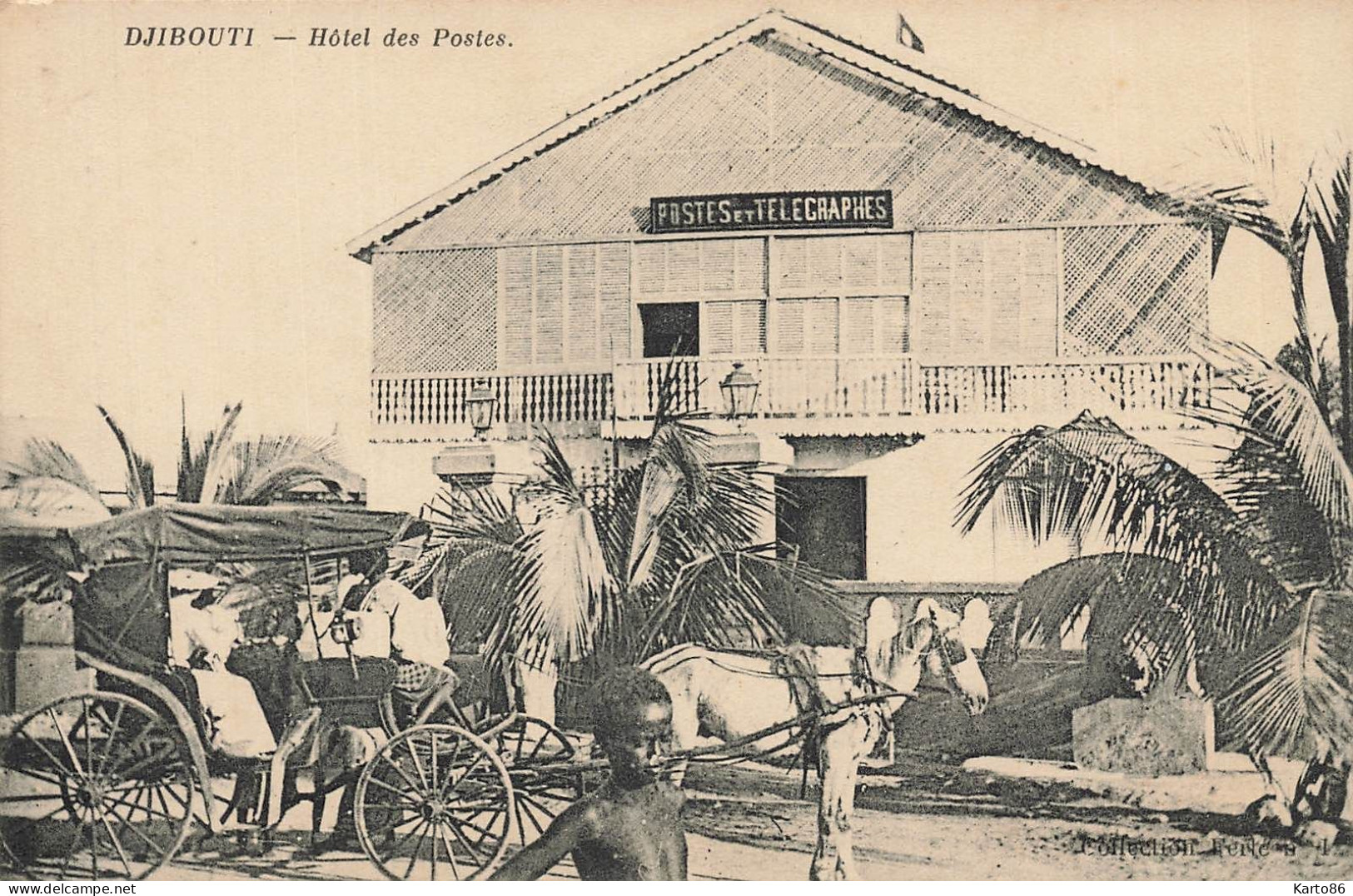 Djibouti * Hôtel Des Postes & Télégraphes * éthnique Ethnic Ethno - Djibouti