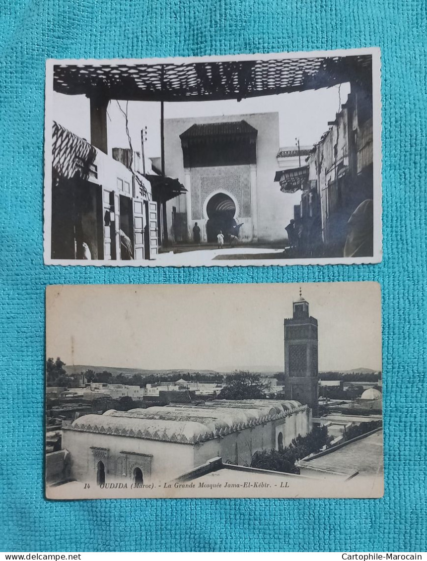 *Ldcp-01* - L16 / Lot De 2 CP - OUJDA - Other & Unclassified