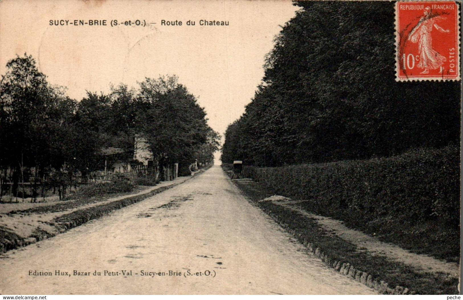 N°2804 W -cpa Sucy En Brie -route Du Château- - Sucy En Brie