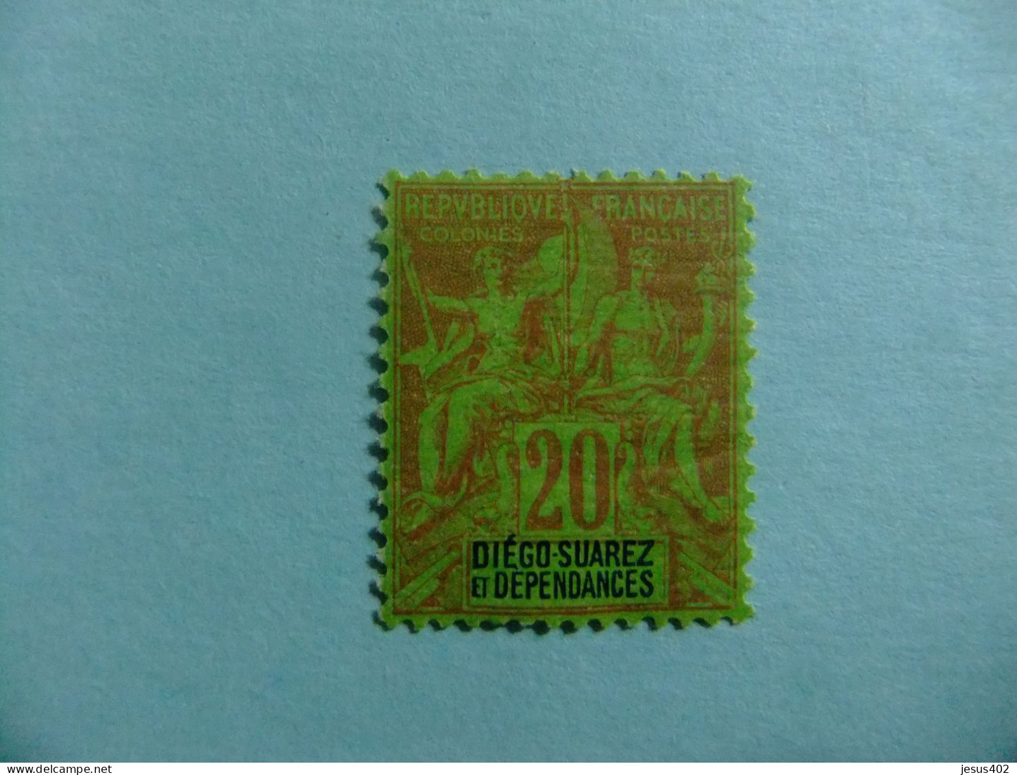 56 DIEGO SUAREZ 1892 / PAZ Y COMERCIO Paix Et Commerce / YVERT 31 * MH - Unused Stamps