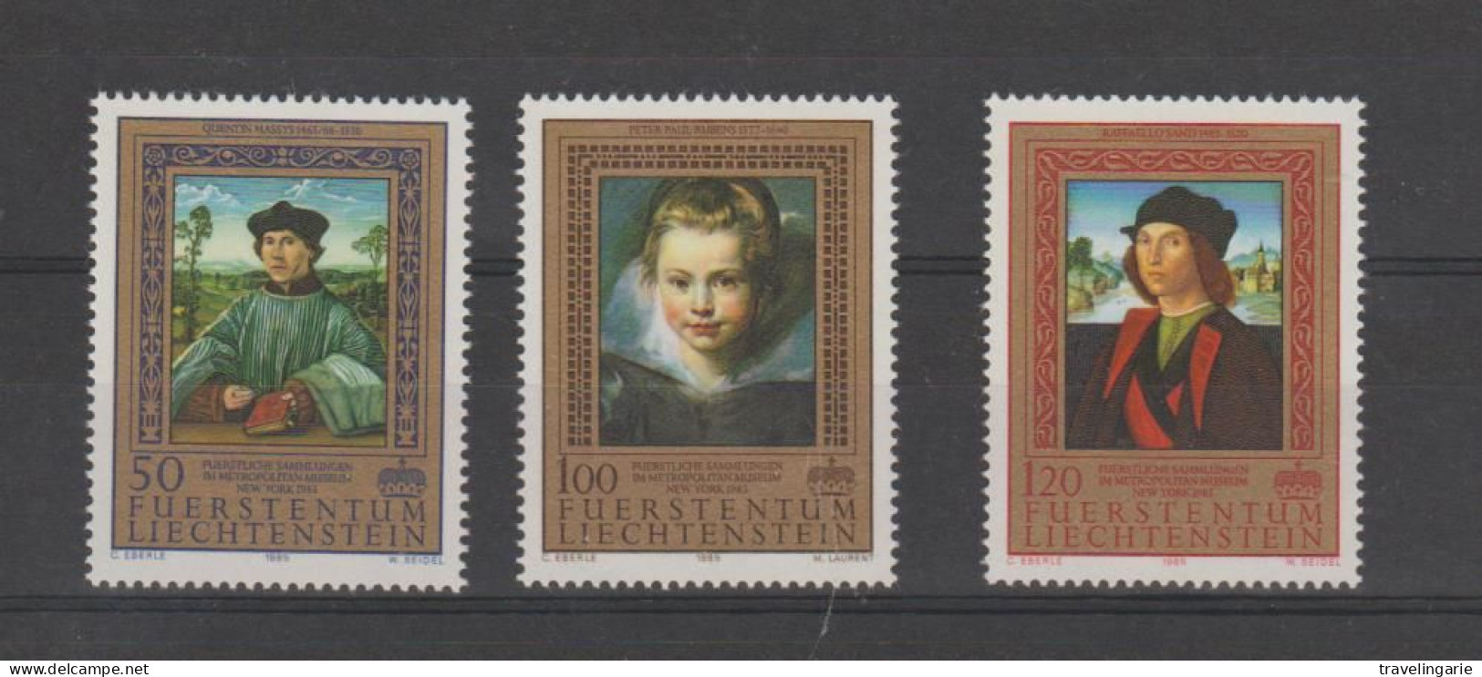 Liechtenstein 1985 Paintings ** MNH - Neufs