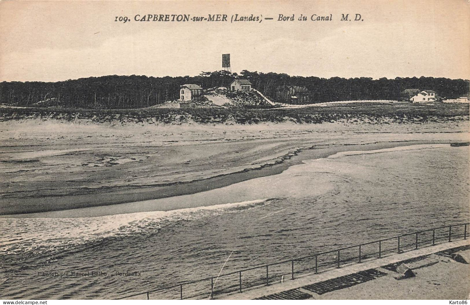 Capbreton * Le Bord Du Canal Et La Plage - Capbreton