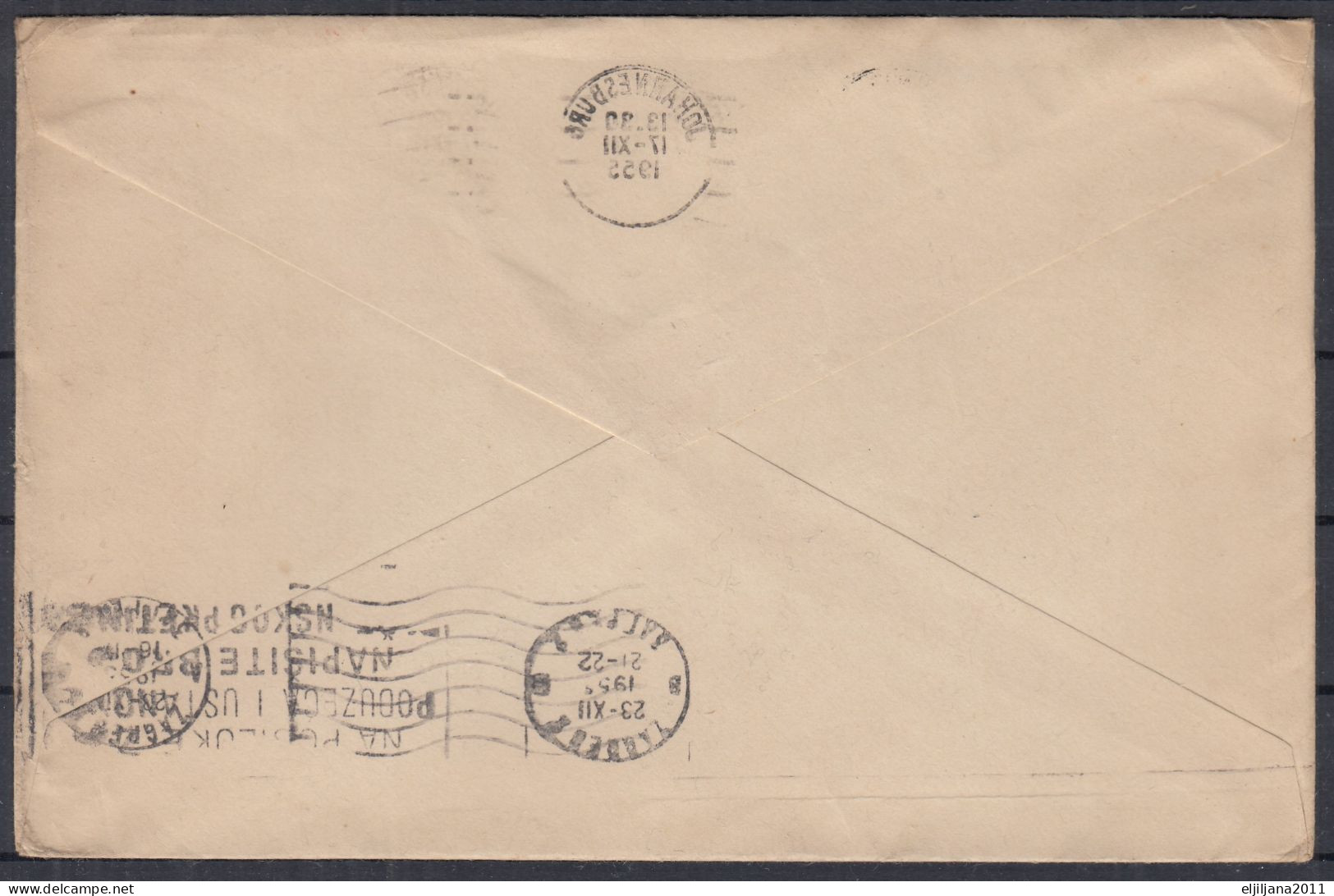 ⁕ Suid Afrika - South Africa 1955 ⁕ Nice Cover - Airmail Johannesburg To Zagreb ⁕ Csan - Lettres & Documents