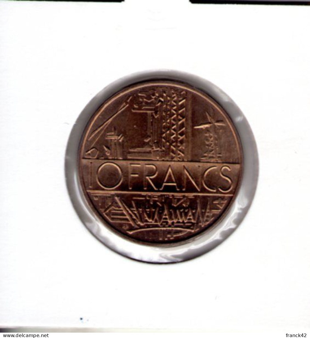 France. 10 Francs Mathieu. 1975. Tranche A - 10 Francs