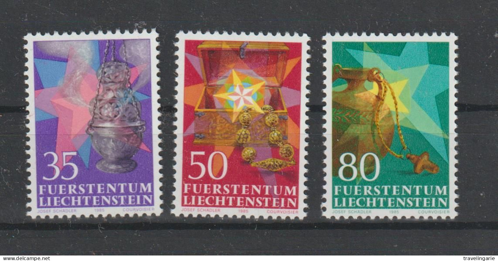 Liechtenstein 1985 Christmas ** MNH - Noël