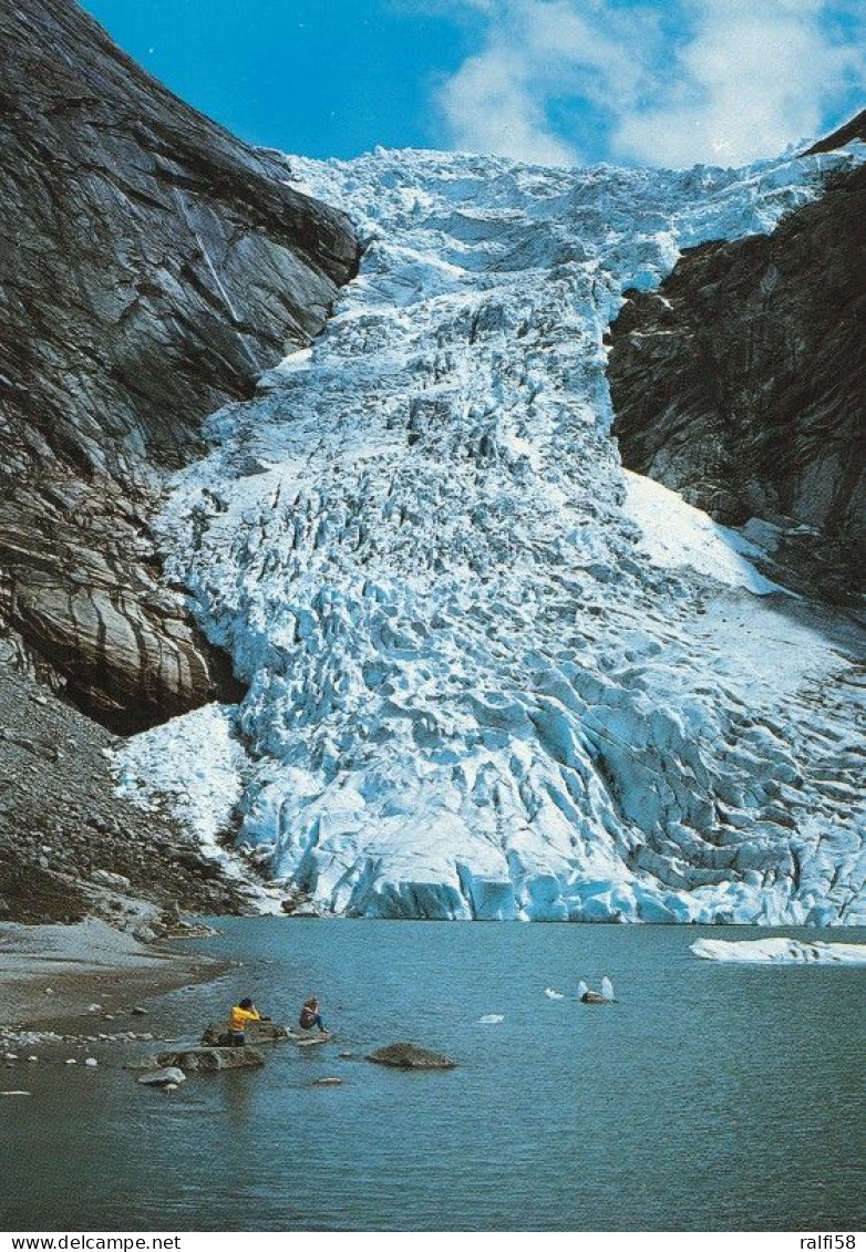 1 AK Norwegen / Norway * Der Briksdal Gletscher - Er Liegt Im Jostedalsbreen-Nationalpark * - Norway