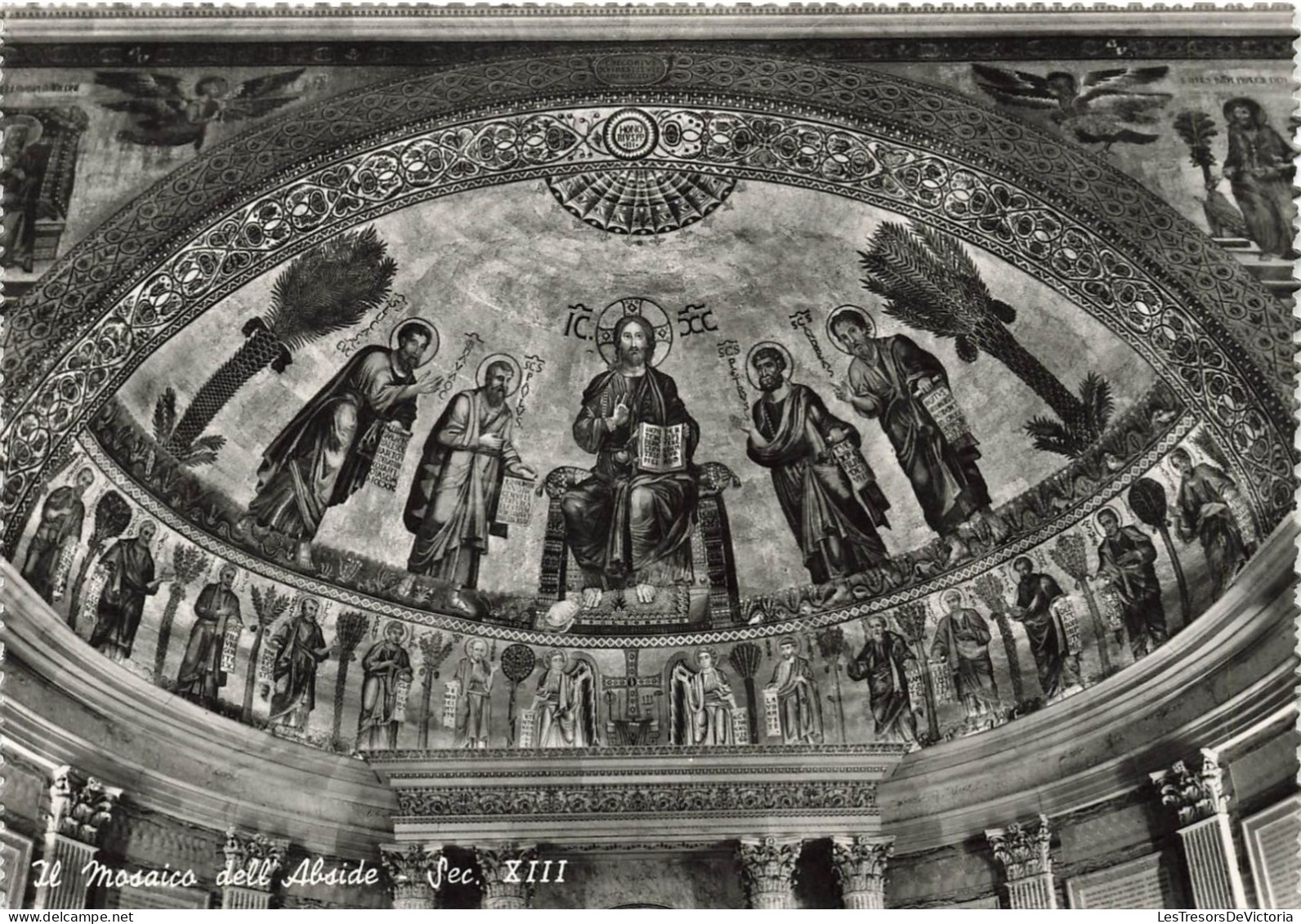 ITALIE - Basilica Di San Paolo - II Mosaico Dell'Abside - Sec XIII - Carte Postale Ancienne - Kerken