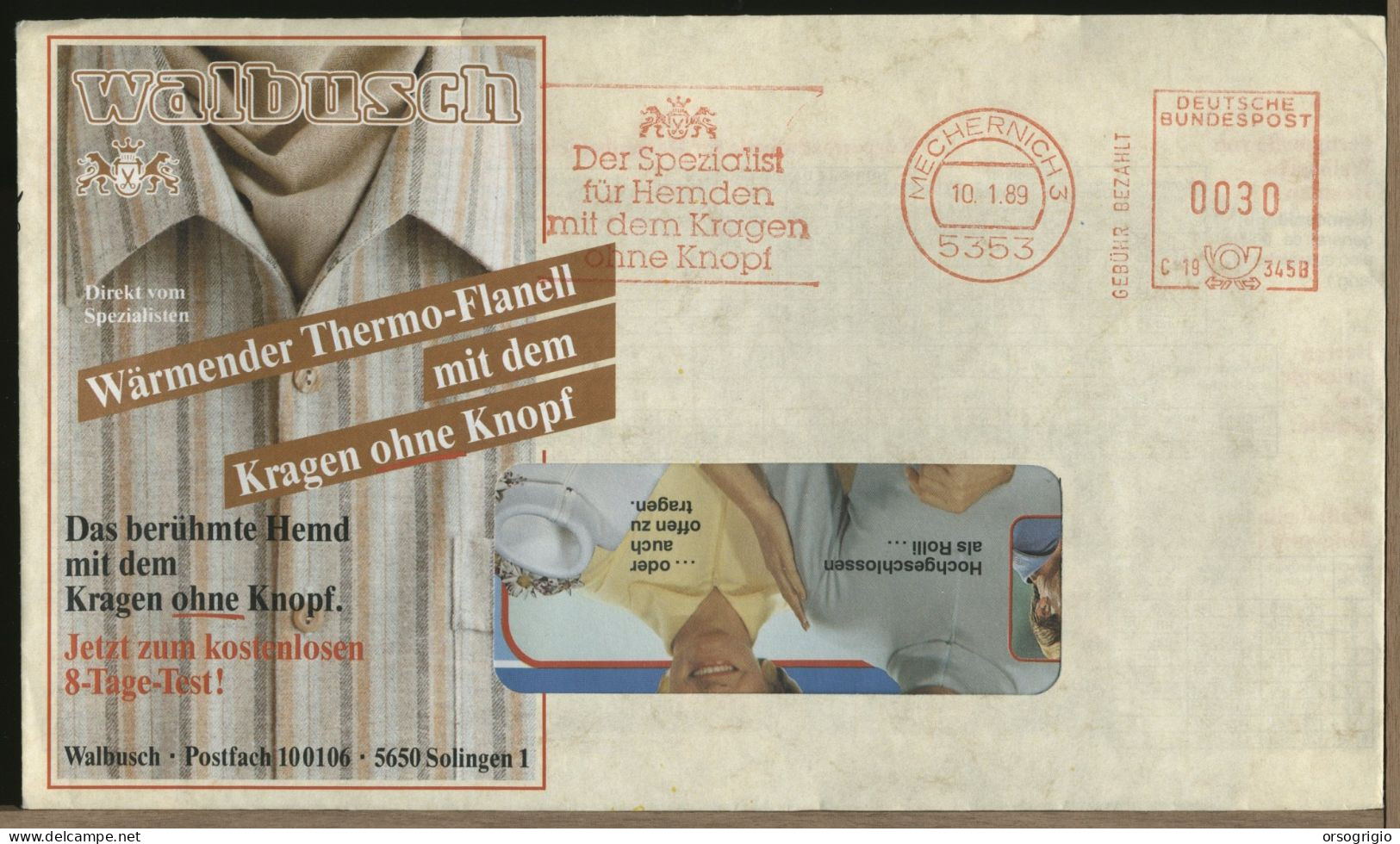 GERMANY -  MECHERNICH -   THERMO FLANELL - Textile