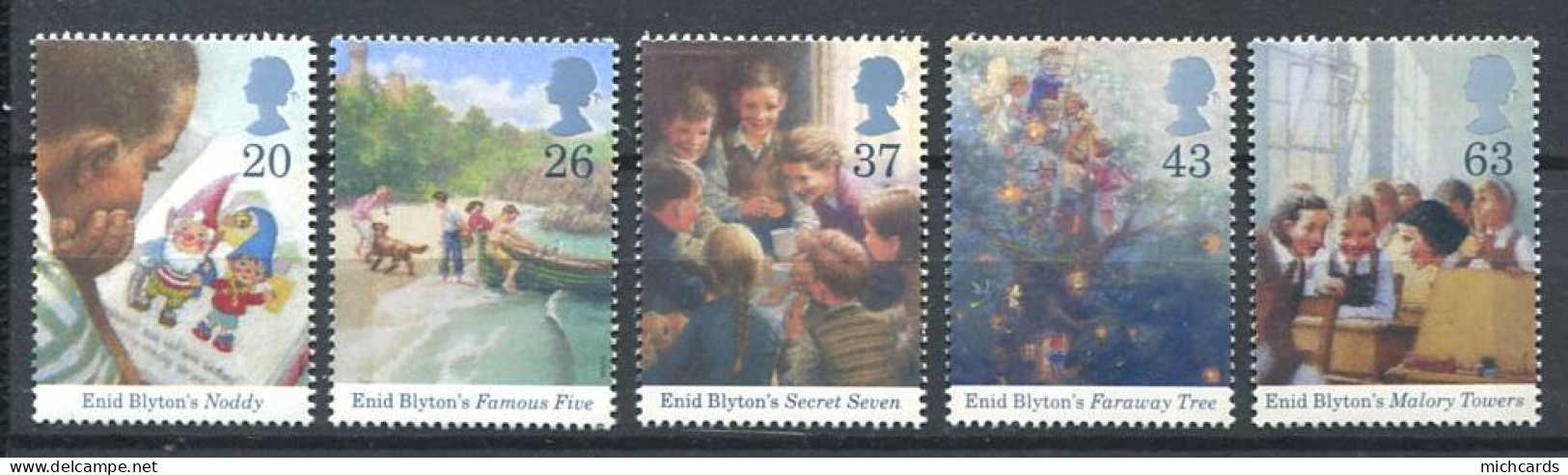 191 GRANDE BRETAGNE 1997 - Yvert 1992/96 - Illustration Livre Enfant - Neuf ** (MNH) Sans Charniere - Ungebraucht