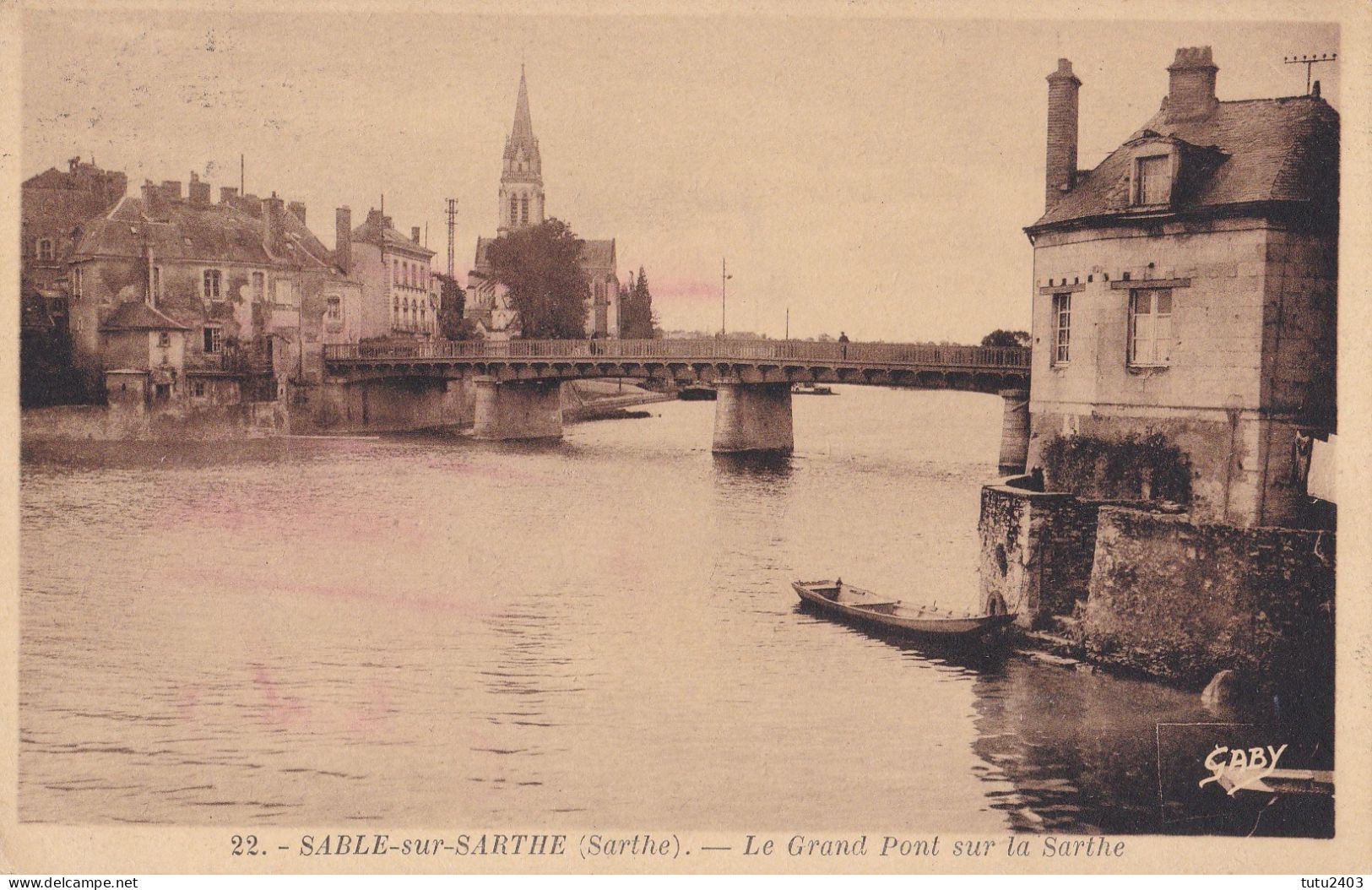 22 SABLE SUR SARTHE                            Le Grand Pont - Sable Sur Sarthe