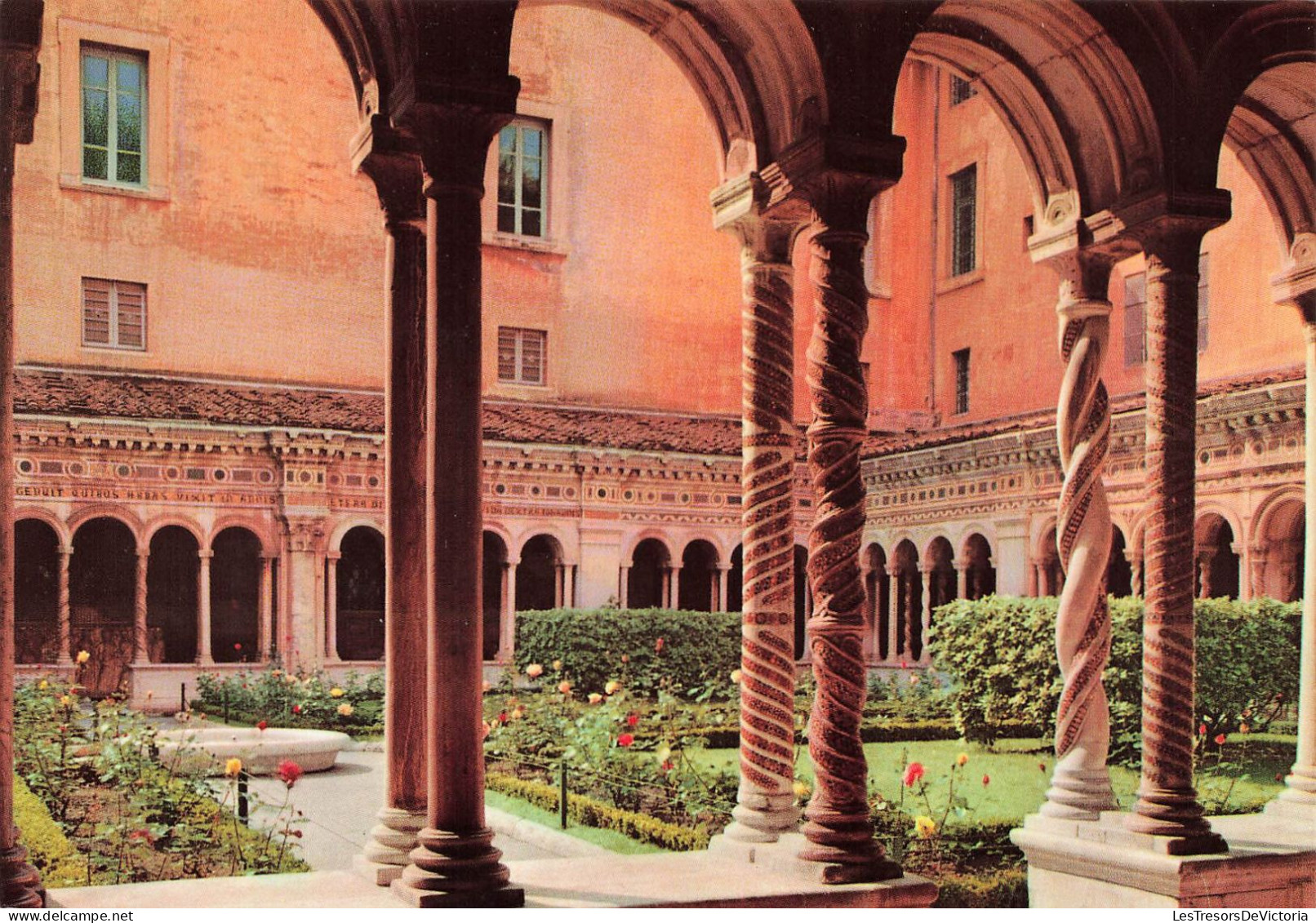 ITALIE - Roma - Basilique Di S Paolo - Dettaglio Del Chiostro Cosmatesco - Carte Postale Ancienne - Iglesias