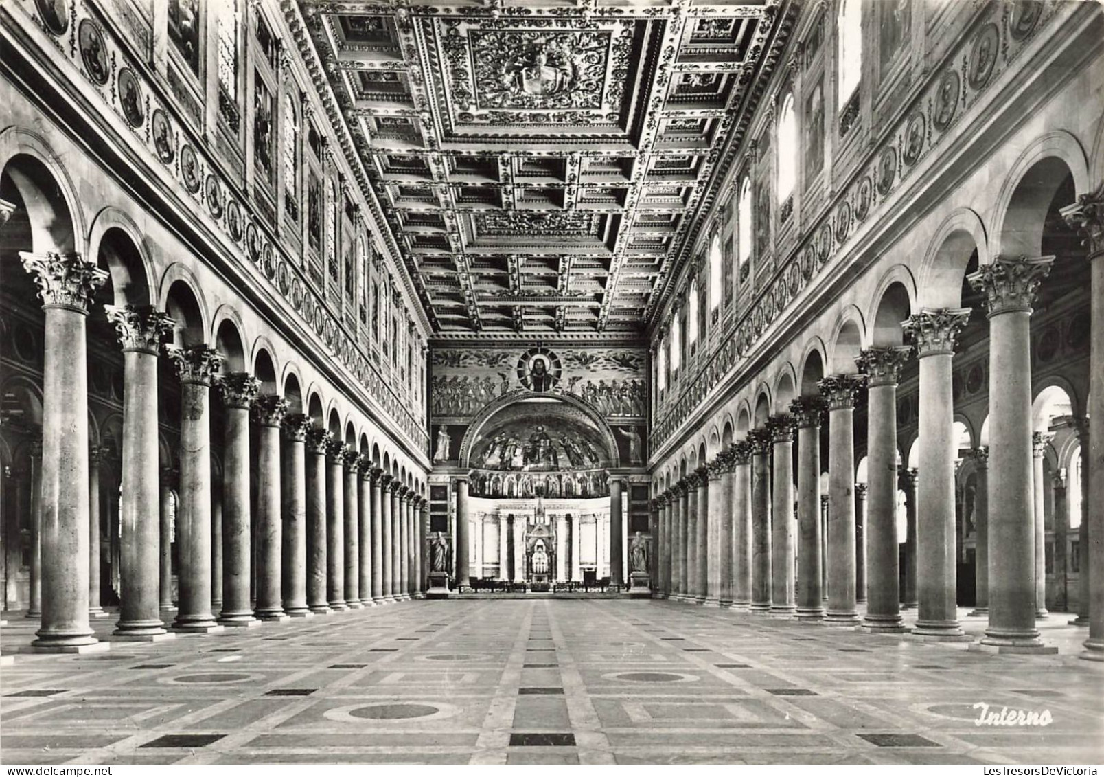 ITALIE - Basilica Di San Paolo - Interno - Vue De L'intérieure - Carte Postale Ancienne - Churches