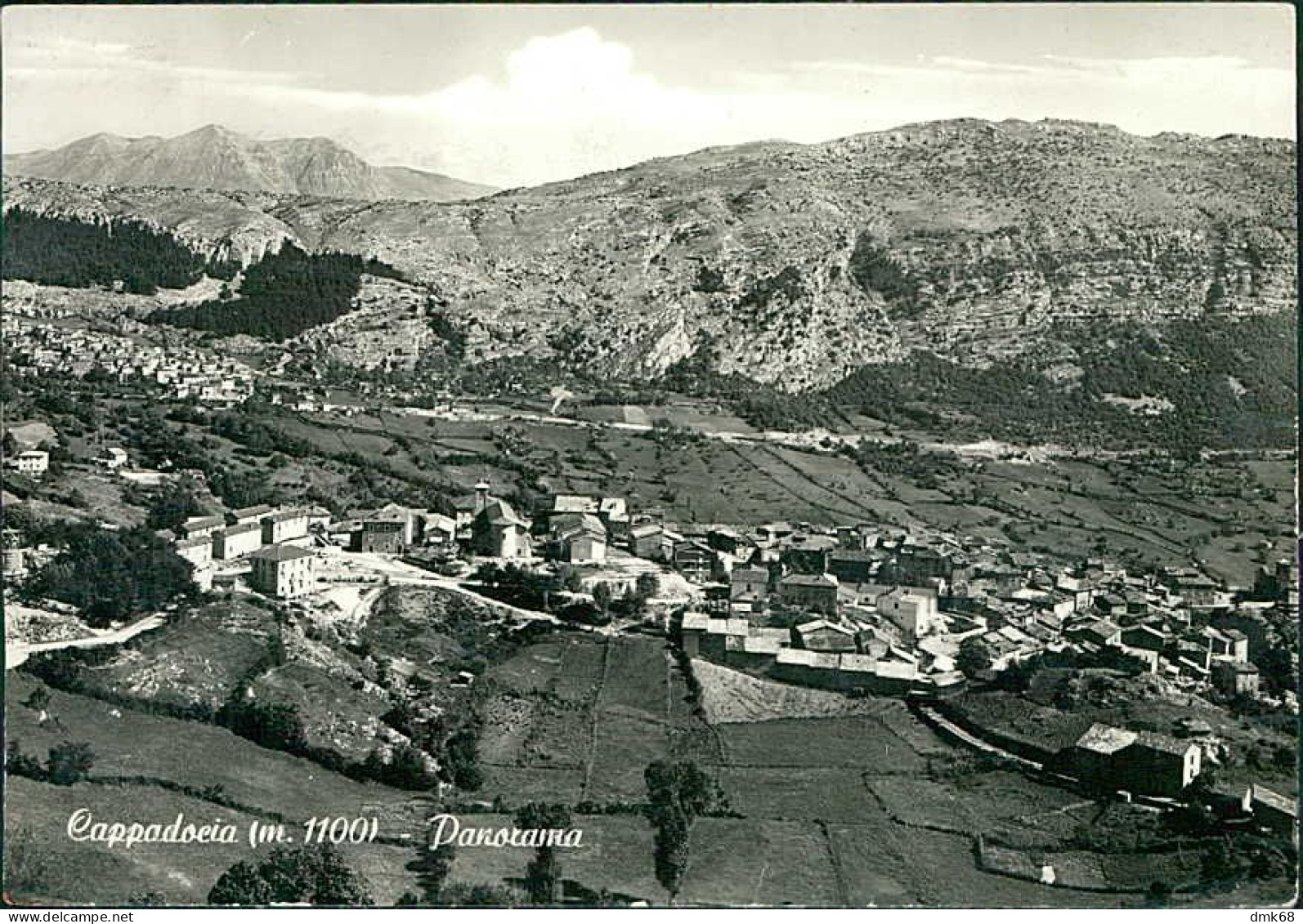 CAPPADOCIA ( L'AQUILA ) PANORAMA - EDIZ. MASSOTTI - SPEDITA 1969 (20741) - L'Aquila