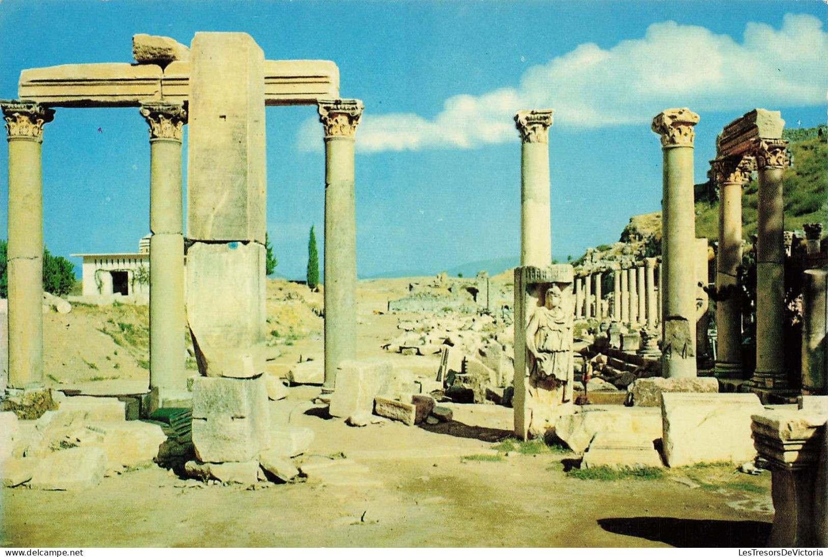 TURQUIE - Egenin Incisi - Izmir - Ephèse - Agora - Vue Sur La Place Du Marché - Carte Postale Ancienne - Turquie