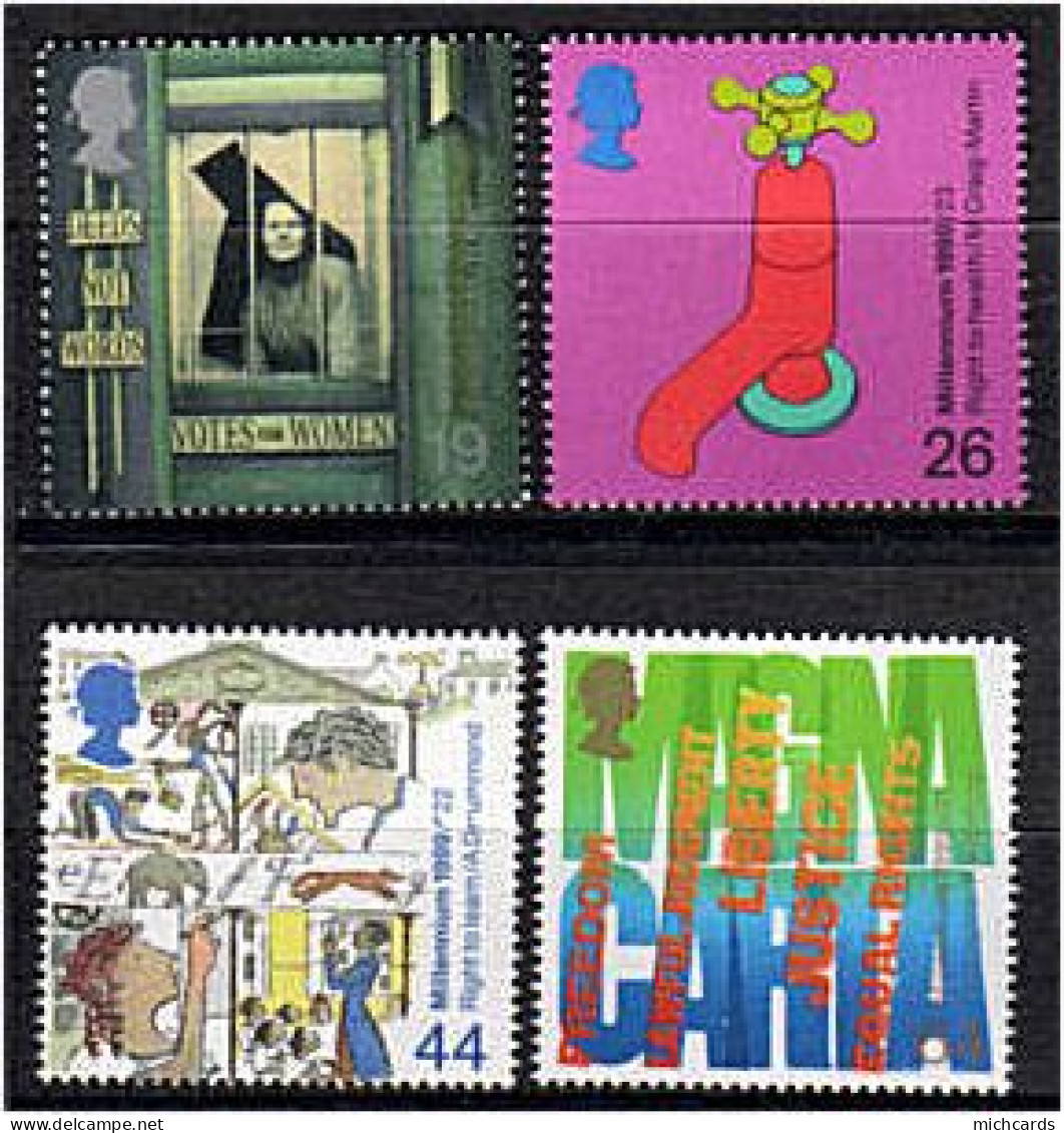 191 GRANDE BRETAGNE 1999 - Yvert 2116/19 - Millenaire (VII) Les Citoyens - Neuf ** (MNH) Sans Charniere - Ungebraucht