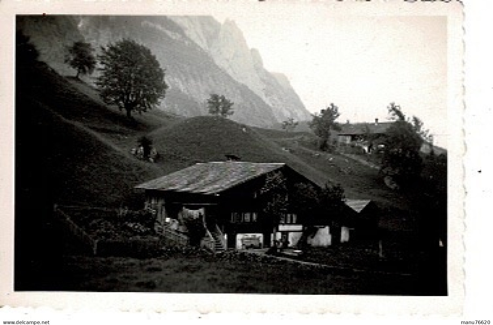 Ref 3 - Photo : Vue à Kandersteg Ou Environs - Suisse  . - Europe