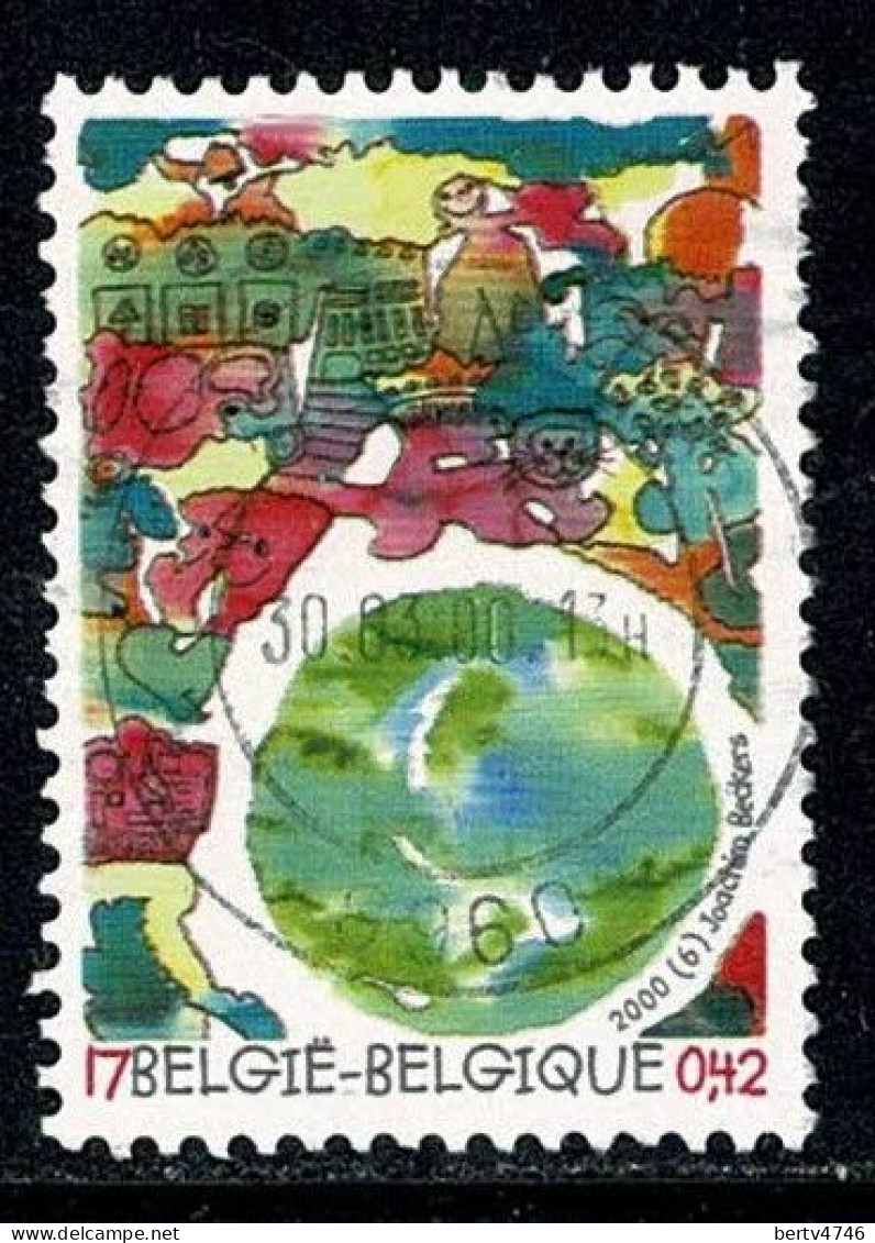 Belg. 2000 - 2891, Yv 3890 Kindertekening / Dessin D'enfant - Used Stamps