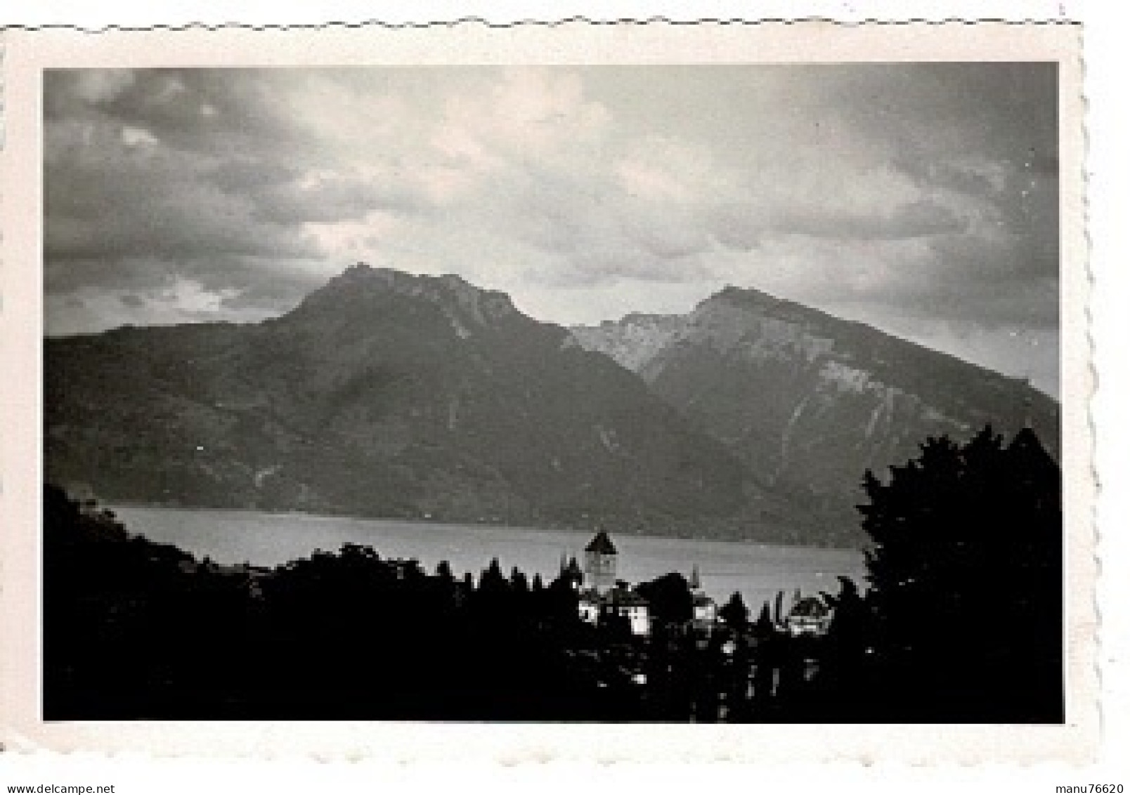 Ref 3 - Photo : Vue à Spiez Ou Environs - Suisse  . - Europe