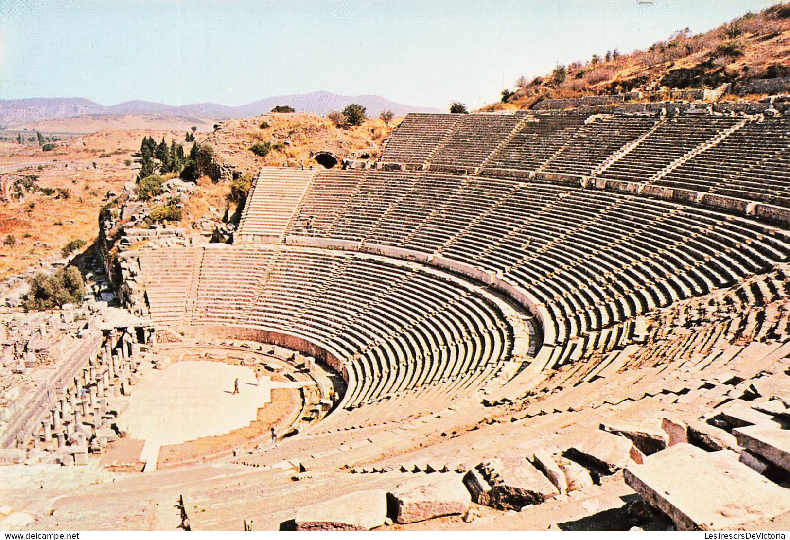 TURQUIE - Efes - Turkiye - Ephèse - Grand Théâtre (41-54 Ap, Jc) Pouvait Recevoir 25000 Spectateurs - Carte Postale - Türkei