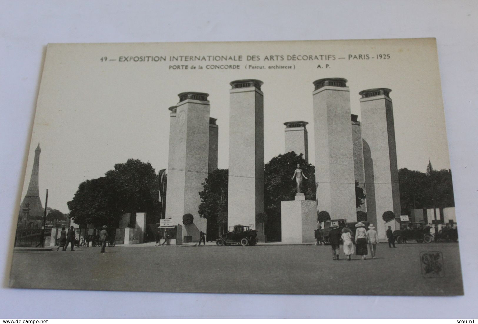 Exposition Internationale Des Arts Décoratifs - Paris - Porte De La Concorde - Autres Monuments, édifices