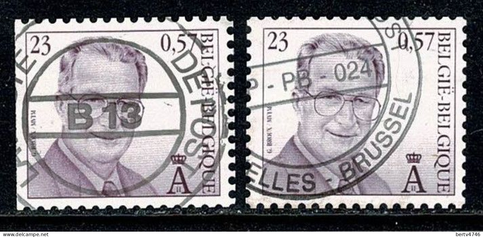 Belg. 2000 - 2933 + Rolzegel, Yv 2960 - Usati