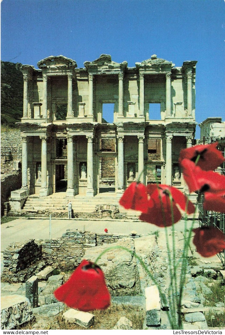 TURQUIE - Izmir - Turkiye - Epheus - The Library Of Celcus - Vue Générale - Carte Postale Ancienne - Turkey