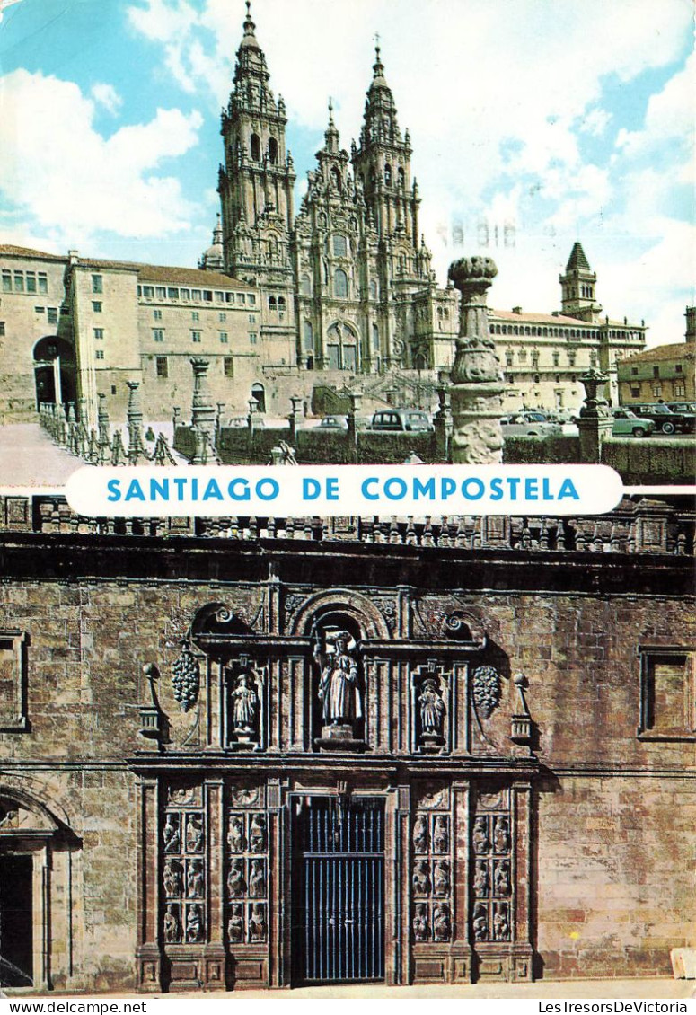 ESPAGNE - Santiago De Compostela - Catedral - Fachada Del Obradoiro - Carte Postale - Santiago De Compostela