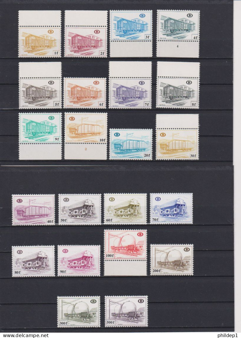 Belgique: COB N° TR 433/54 **, MNH, Neuf(s). TTB !!!, Voir Le(s) Scan(s) !!! - Ungebraucht